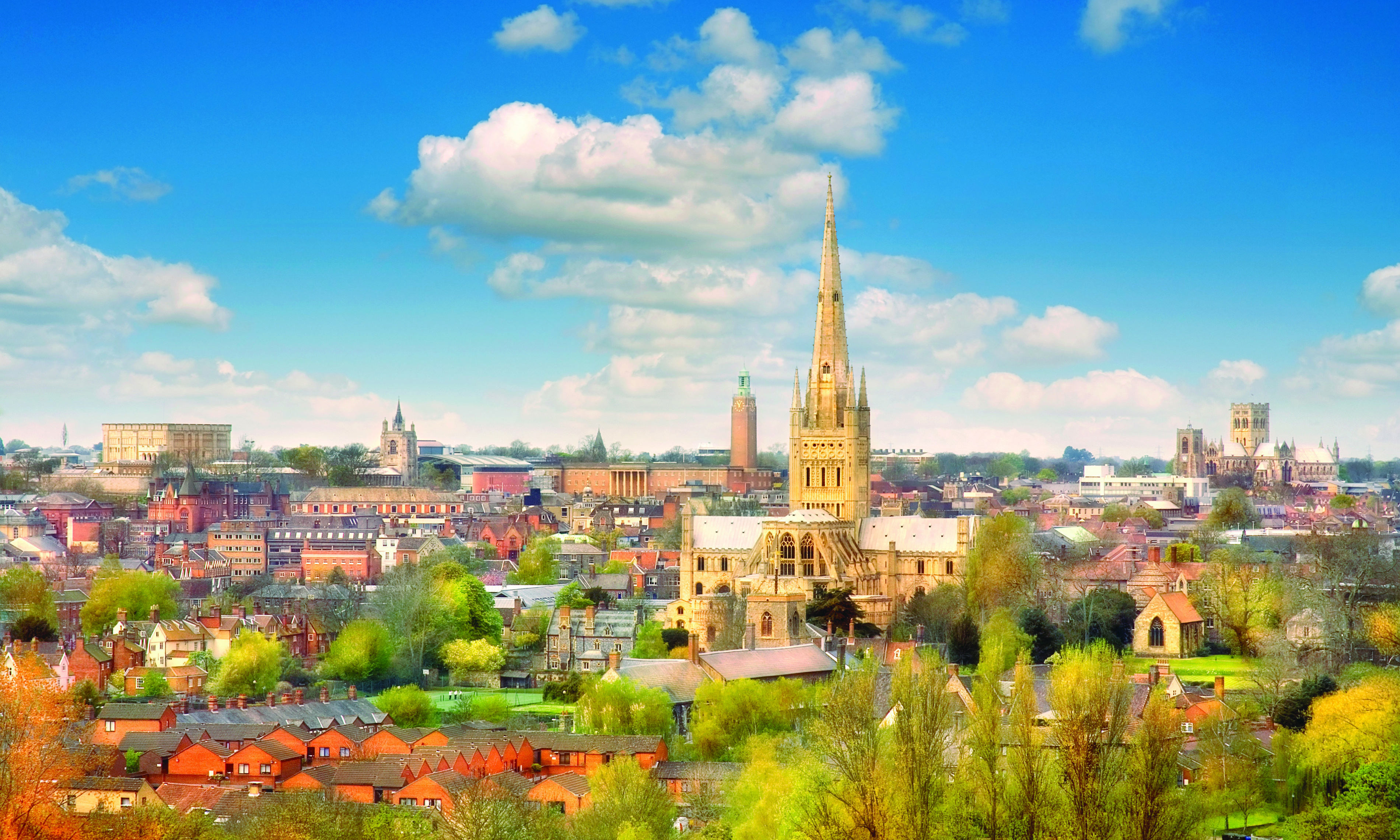 The beautiful Norwich’s cathedral